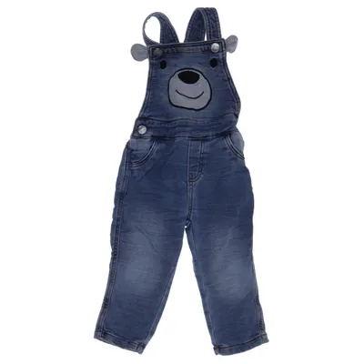 Hängselbyxor (Blå) från Dopo Dopo Baby Bomull, Elastan, Polyester