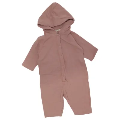 Barboteuse (Rose) de Gray Label Élasthane, Coton biologique