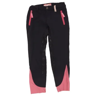 Pantalon d'équitation (Bleu, Rose, Multicolore) de Little Sister Élasthane, Polyester