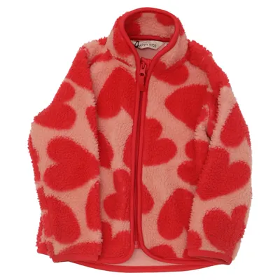 Fleecejacke (Rot, Pink) von Happy Kids by Tchibo Recyceltes Polyester