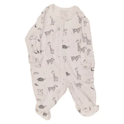 Sparkdräkt (Vit) från Hello Baby Ekologisk bomull