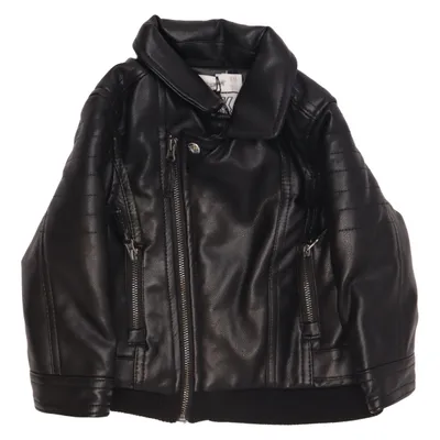 Biker jacket (Black) from Orchestra Cotton, Polyester, Polyurethane