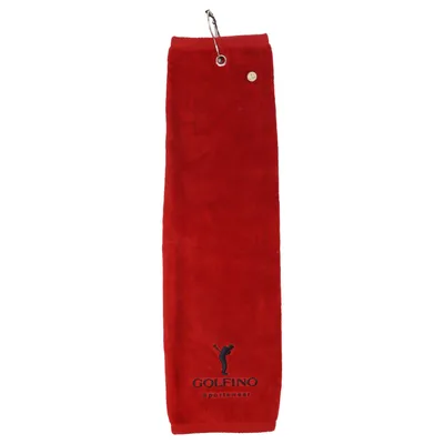 Handdoek (Rood) van Golfino Katoen