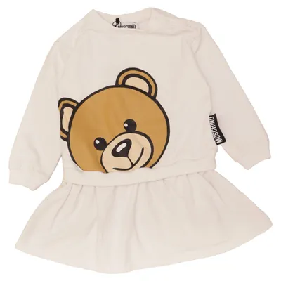 Dress (Mav08k Lda16) from Moschino Baby Cotton, Elastane