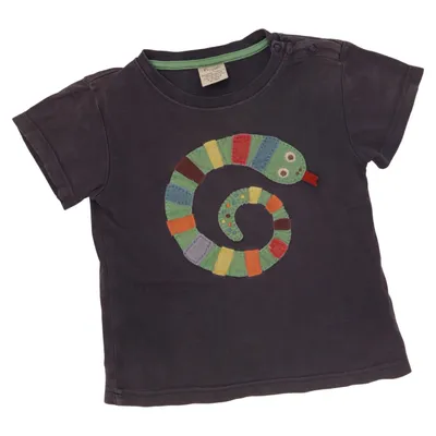 T-shirt (Blå) från Frugi Ekologisk bomull