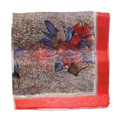 Shawl (Red, Blue, Brown) from Lara Polyester
