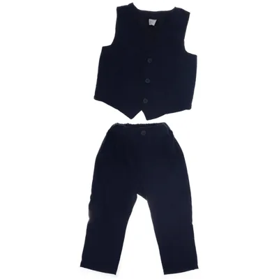 Ensemble (Bleu) de H&M Élasthane, Polyester, Viscose