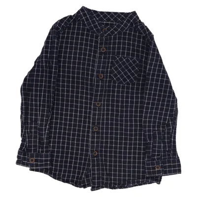 Flannel shirt (Blue, White) from Baby Club Cotton