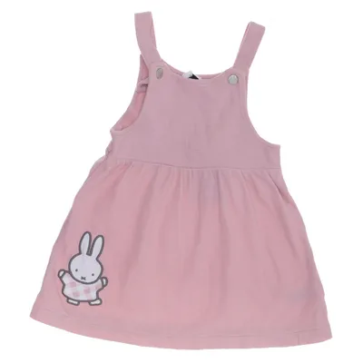 Hängselklänning (Rosa) från Miffy Bomull