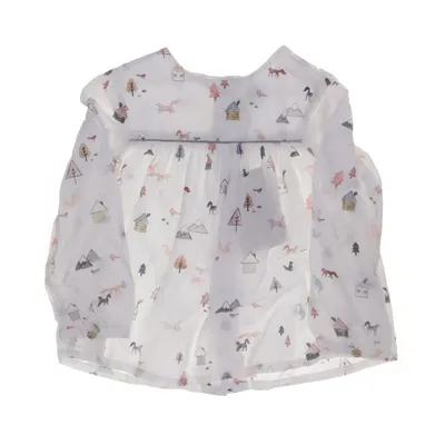 Blus (Vit, Flerfärgad) från Zara BabyGirl