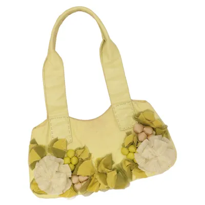 Handbag (Yellow, Green, Multicolored) from David & Scotti