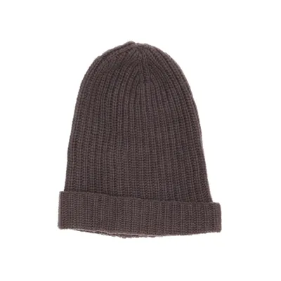 Beanie (Bruin) van Phil & Phae Kasjmier, Merinowol, Polyamide, Viscose