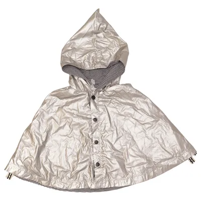 Rain poncho (Silver) from Petit Bateau Cotton, Polyester