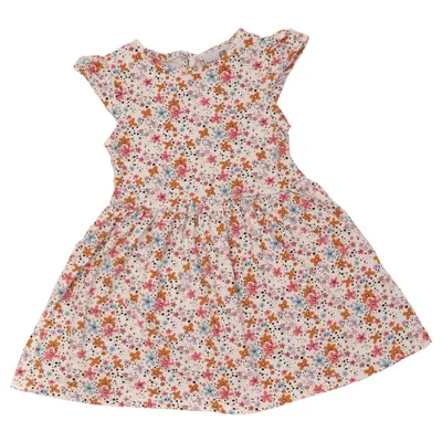 Robe (Blanc, Multicolore) de Happy Girls Coton, Élasthane