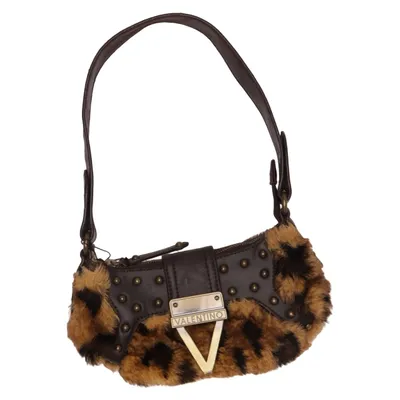 Shoulder-bag (Brown, Black) from Valentino Polyester