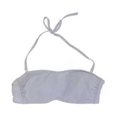 Haut de bikini (Gris) de Calvin Klein Swimwear Élasthane, Polyamide, Polyester