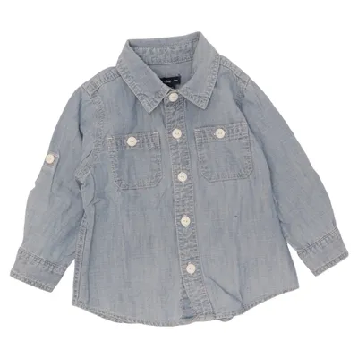Jeansskjorta (Blå) från BabyGap Bomull