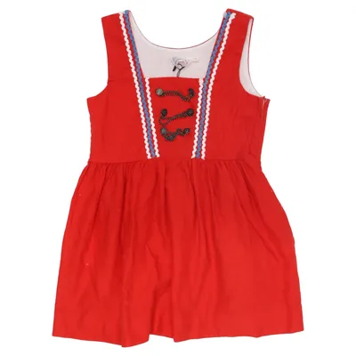 Dirndl (Rouge) de Trachten Coton