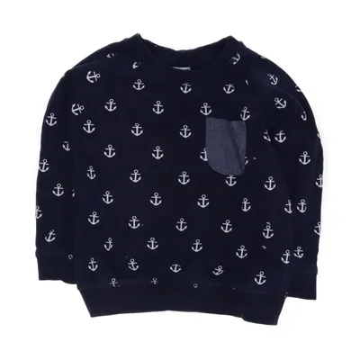 Sweatshirt (Blauw) van Pusblu Katoen