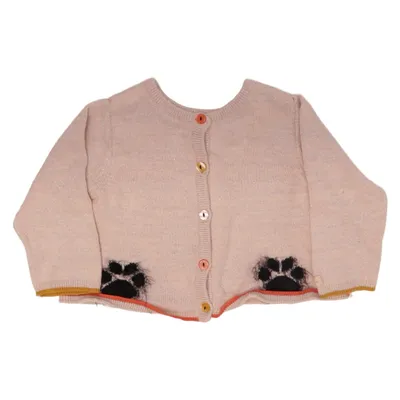 Cardigan (Pink) from Catimini Cotton, Metallic fiber, Polyamide, Viscose