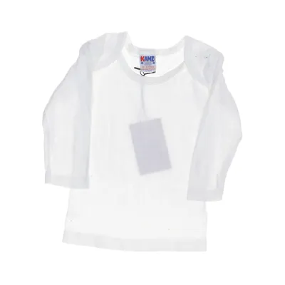 Long sleeve T-shirt (White) from Kanz Cotton