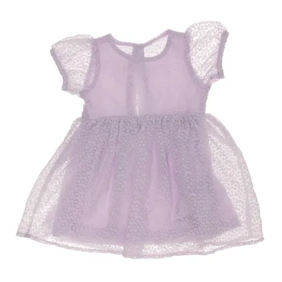 Jurk (Lila) van Ergee Katoen, Polyester