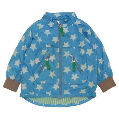 Jakke (Blå, Hvid, Grøn) fra Cupcake Bomuld, Polyester