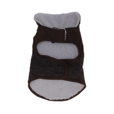 Dog coat (Brown, White) from Tedi