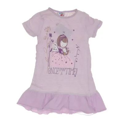 Nightgown (Pink, Purple, Multicolored) from Topolino Cotton, Polyester