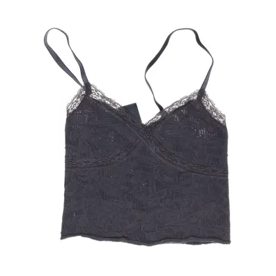 Bralette (Gray) from Urban Outfitters Elastane, Polyamide