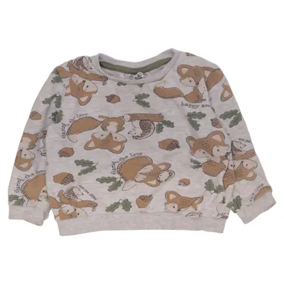 Collegetröja (Grå, Brun, Grön) från So Cute Bomull, Elastan, Polyester