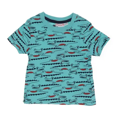 T-shirt (Grön, Flerfärgad) från Liegelind Bomull, Elastan