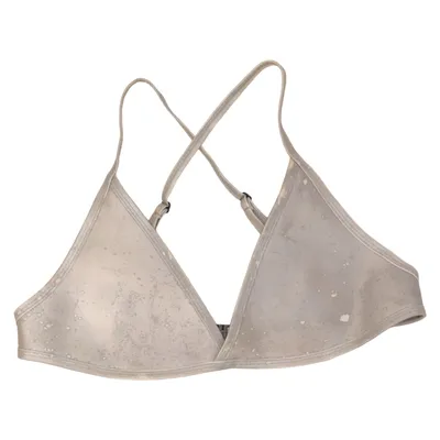Bikini top (Gray, Multicolored) from Hoaka Swimwear