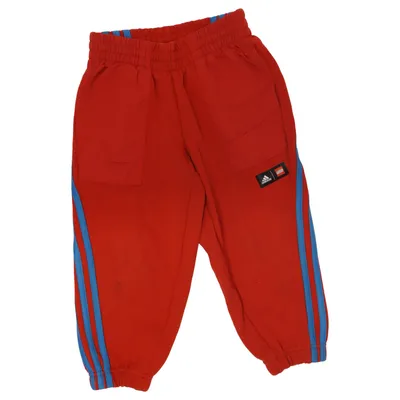Sweatpants (Red, Blue, Yellow) from Adidas Cotton, Recycled polyester