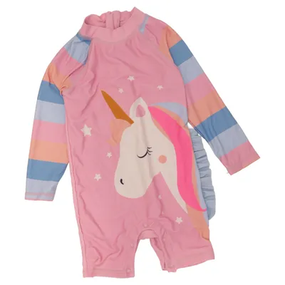 Sparkdräkt (Rosa, Blå, Flerfärgad) från Topomini Elastan, Polyester