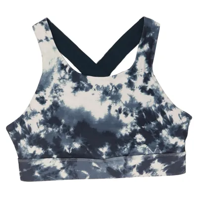 Sport-bh (Blauw, Wit, Meerkleurig) van Fabletics Elastaan, Nylon, Polyester