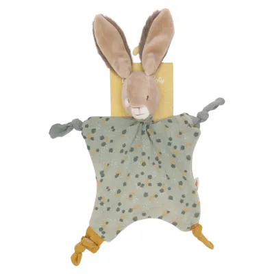 Snuttefilt (Grön, Gul) från Moulin Roty