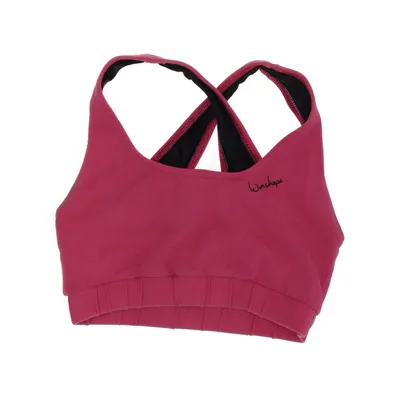 Sport-BH (Rosa, Svart) från Winshape Bomull, Elastan