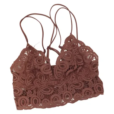 Bralette (Purple) from Pink Victoria's Secret Elastane, Polyamide