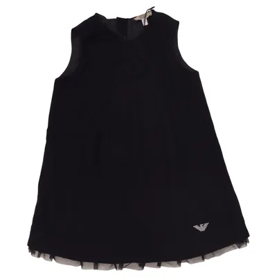 Jurk (Blauw) van Armani Baby Acetaat, Cupro, Elastaan, Polyamide, Polyester, Viscose