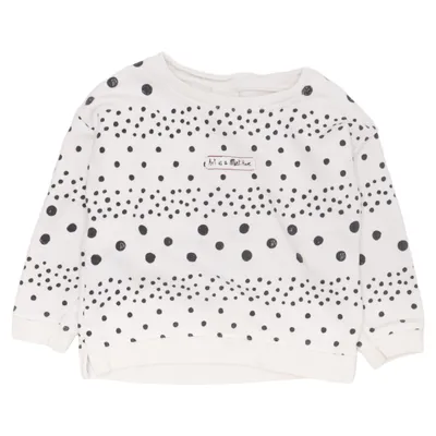 Sweatshirt (White, Black) from Zara Baby