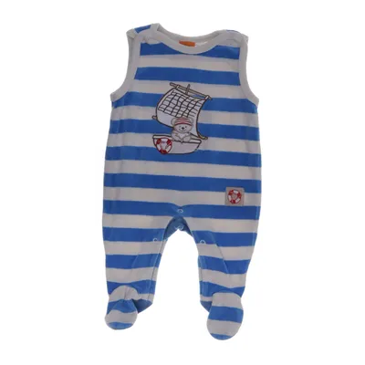 Sparkdräkt (Blå, Vit) från Pusblu Bomull, Polyester