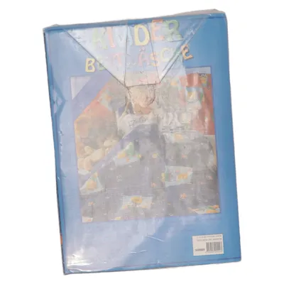 Bed set (Blue, Multicolored) from Kinder Cotton