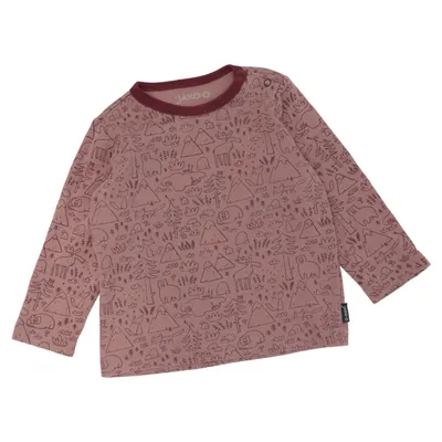 Long sleeve T-shirt (Purple) from Jako-O Cotton