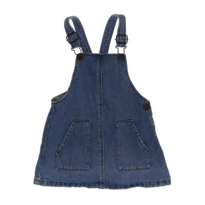 Dungaree dress (Blue) from Zara Cotton