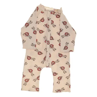 Rompers (Beige, Multicolored) from Angel Cotton, Elastane