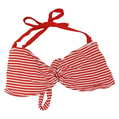 Bikiniöverdel (Röd, Vit) från Ever.me Elastan, Polyamid, Polyester
