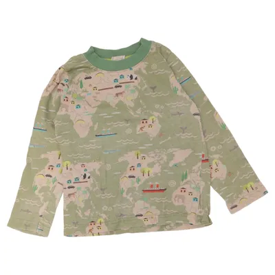 Langarmshirt (Grün, Mehrfarbig) von Alana Baumwolle
