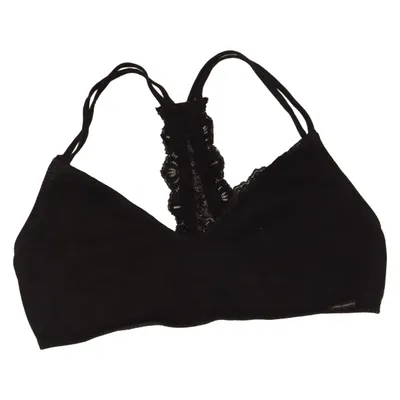 Bralette (Svart) från Living Crafts Elastan, Ekologisk bomull