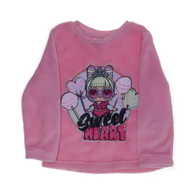 Sweatshirt (Pink) from LOL Polyester